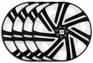 KOŁPAKI 16'' SEAT Toledo Exeo Alhambra BIAŁE CKB