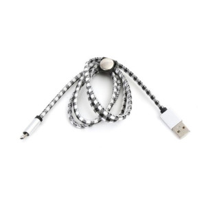 Kabel Micro Usb Platinet 1m Krata - White