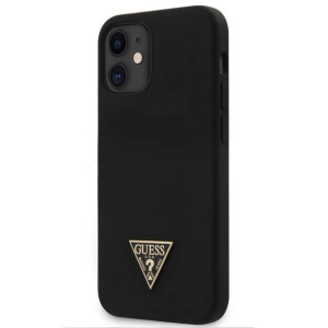 Oryginalne Etui IPHONE 12 MINI (5,4'') Guess GUHCP12SLSTMBK czarne