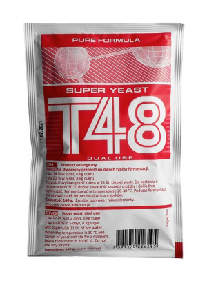 Drożdże Gorzelnicze T48 Turbo Mocne
