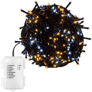 Świąteczne LED oświetlenie - 5 m, 50 LED, ciepła / chłodna