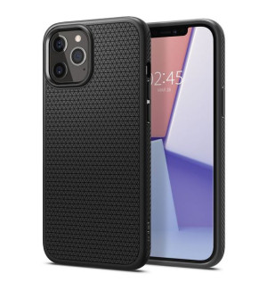 SPIGEN Liquid Air Etui do Apple iPhone 12 Pro Max - MATTE BLACK