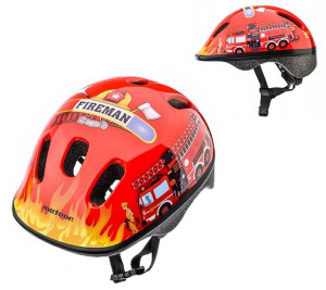 Kask Rowerowy Meteor Ks06 Xs 44-48cm Firetrack