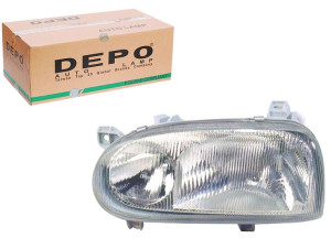 Depo Reflektor Vw Golf Iii H1 H1 91-99 Le