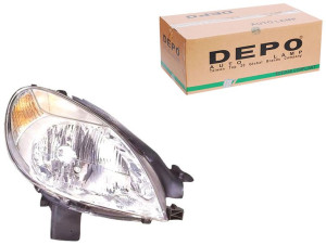 Depo Reflektor (h4 Elektryczny Kolor Wkładu: Chromowany