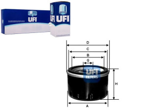 Filtr Oleju [ufi]