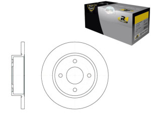 Komplet Tarcz Hamulcowych [roadhouse]