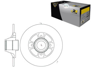 Komplet Tarcz Hamulcowych [roadhouse]