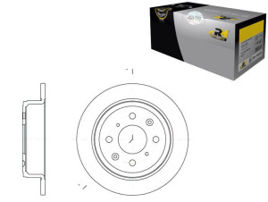 Komplet Tarcz Hamulcowych [roadhouse]