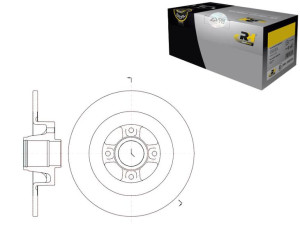 Komplet Tarcz Hamulcowych [roadhouse]