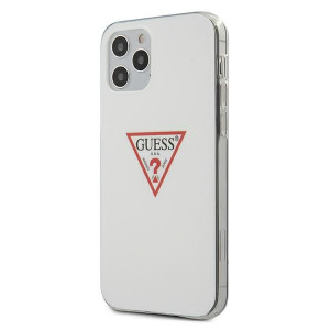 Etui Guess GUHCP12MPCUCTLWH Apple iPhone 12/12 Pro biały/white hardcase Tri