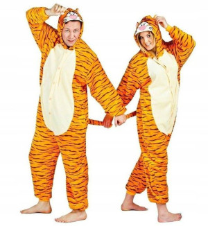 Onesie Kostium Kombinezon TYGRYSEK S