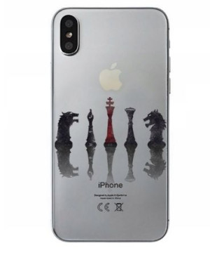 Etui iPhone szachy figury