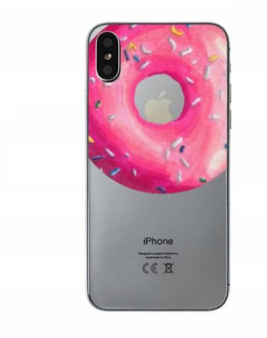 Etui iPhone różowy donut