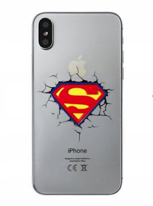 Etui iPhone Superman logo