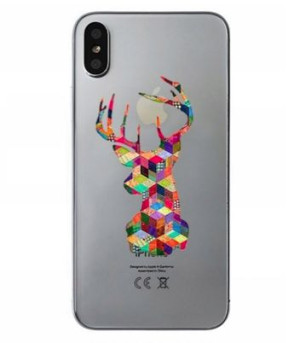 Etui iPhone kolorowy jeleń