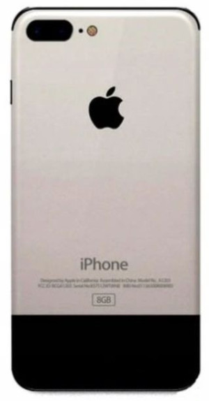 Etui iPhone Naklejka Stary iPhone