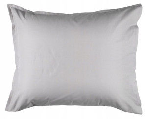 Poszewka na poduszkę do spania bawełna 70x80 szara