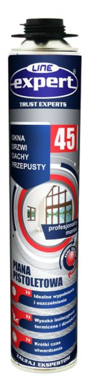 EXPERT LINE 45L piana montażowa pistoletowa 750ml (1588)