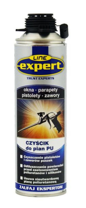 EXPERT LINE czyścik do świeżych zabrudzeń z piany montażowej 500ml (1666)