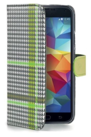 Celly Wallet Pepitka - etui do Galaxy S4
