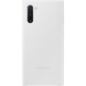 Etui Leather Cover Samsung N970 Note 10 - White