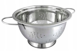 Stalowy Durszlak 28cm Z Uchwytami Kinghoff Kh-1238