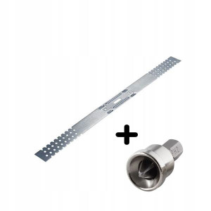 Wieszak Es 60/125 Płaski 0,8mm 100 Szt+ Gratis Bit