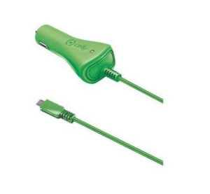 Celly Car Charger - ładowarka samochodowa z microUSB 1A