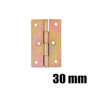 Zawias Meblowy 30mm Zestaw 10 Sztuk
