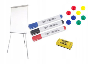 Flipchart Tablica Magnetyczna Dużo Gratisów 70x100