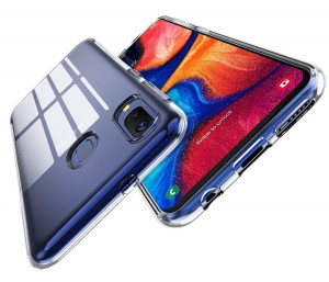 Etui Jelly case Mercury SAMSUNG GALAXY A20e transparentne bezbarwne