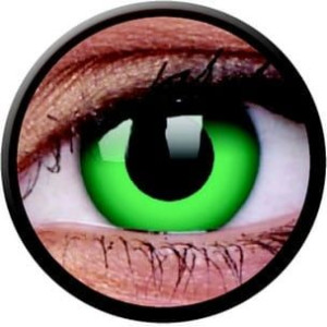 Crazy Lens - Emerald Green, 2 szt.
