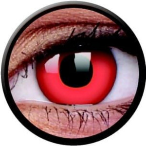 Crazy Lens RX - Red Devil, 2 szt.