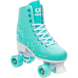 Klasyczne Retro Wrotki Regulowane Croxer Eysa White/Mint 35-38