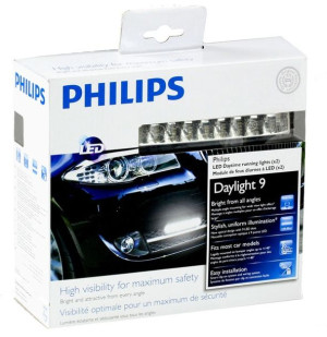 Lampy Światła Led Do Jazdy Dziennej 2x9led Philips