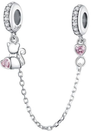 Charms Srebro - Łańcuszek, separator Kotek