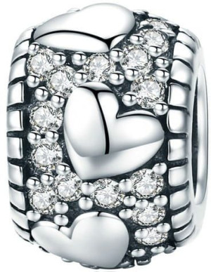 Charms Srebro – Srebrne Serca