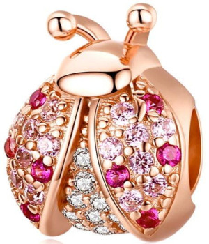 Charms - Biedronka Rose Gold