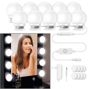 Lampki światełka na lustro toaletki LED do makijaż