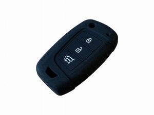 Etui silikonowe na kluczyk HYUNDAI KIA Czarne