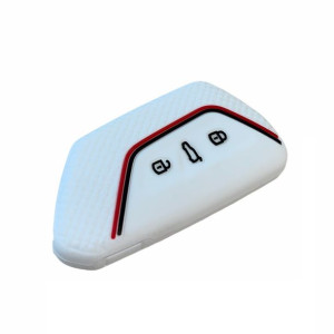 Etui silikonowe na kluczyk VW SKODA SEAT Białe