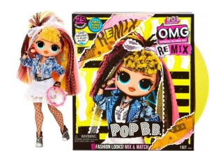 Lol Surprise Lalka Omg Remix Pop B.b. + Gramofon