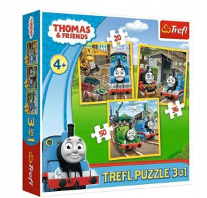 G197 Puzzle 3w1 Tomek rusza do akcji 106 elementów
