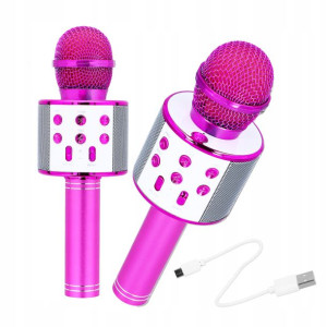 Mikrofon Bezprzewodowy Karaoke Głośnik Bluetooth