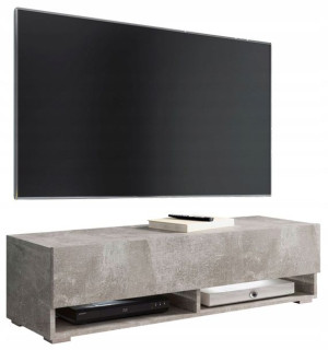 Stolik pod telewizor, szafka RTV 100cm - Beton