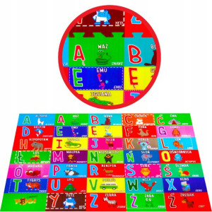 Puzzle Alfabet 1cm Mata