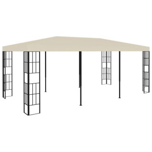 Altana ogrodowa 3x6m kremowa