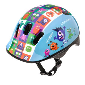KASK ROWEROWY METEOR KS06 XS 44-48cm happy monster