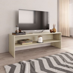 Komoda RTV biały dąb sonoma 120x40x40cm